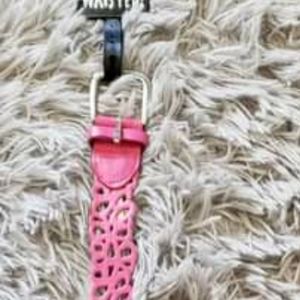 Girls Pink Belt sz M/L- Brand New